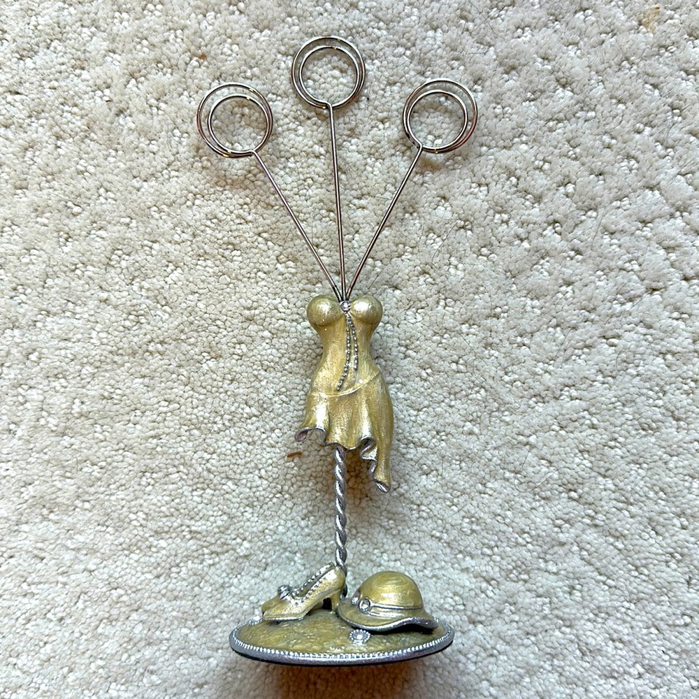 Cabaret Style Photo Holder